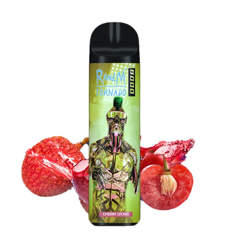 cherry lychee R and M Tornado 8000 Rechargeable Disposable Kit