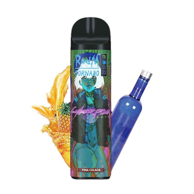 pina colada R and M Tornado 8000 Rechargeable Disposable Kit