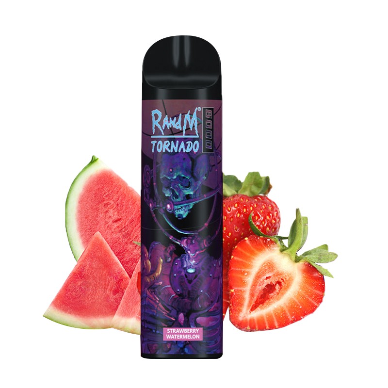 strawberry watermelon R and M Tornado 8000 Rechargeable Disposable Kit