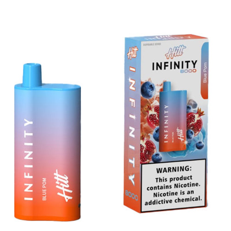 Blue Pom Hitt Infinity