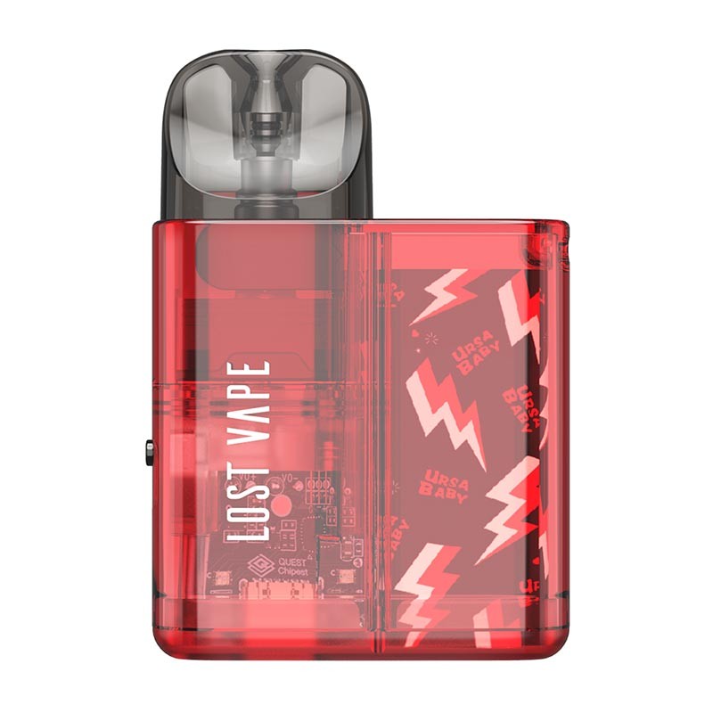 Red Clear Lost Vape Ursa Baby