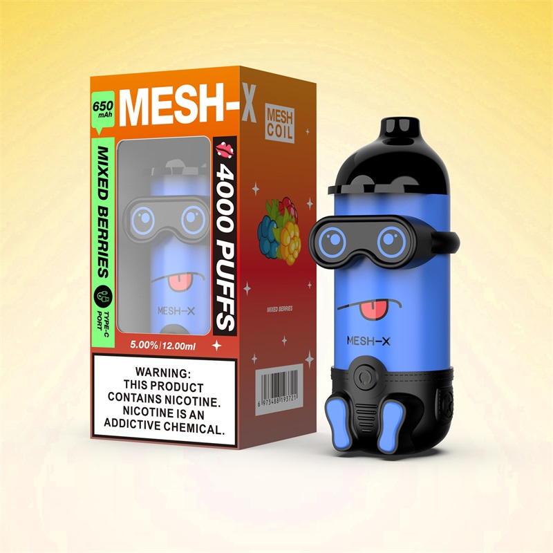 MESH-X Rechargeable Disposable Vapes - Puffing Bird CA