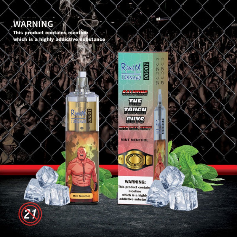 r&m tornado 10000 mint menthol