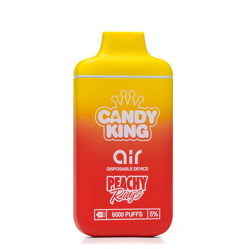 candy king disposable vape mod peachy rings