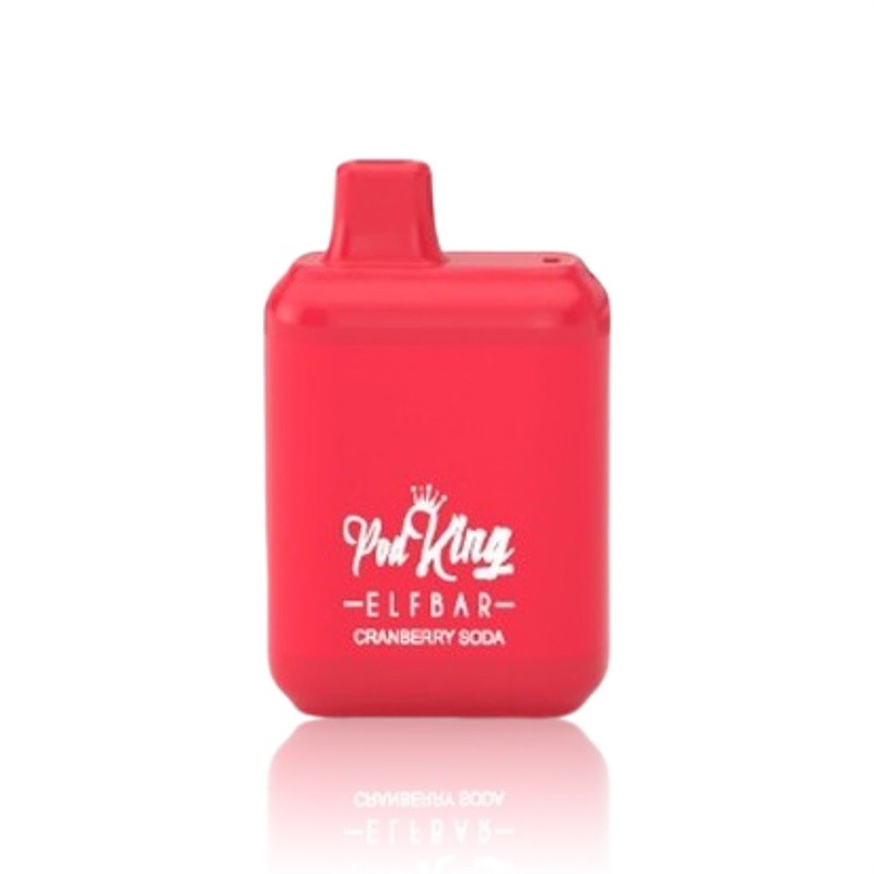 pod king elf bar vape cranberry soda