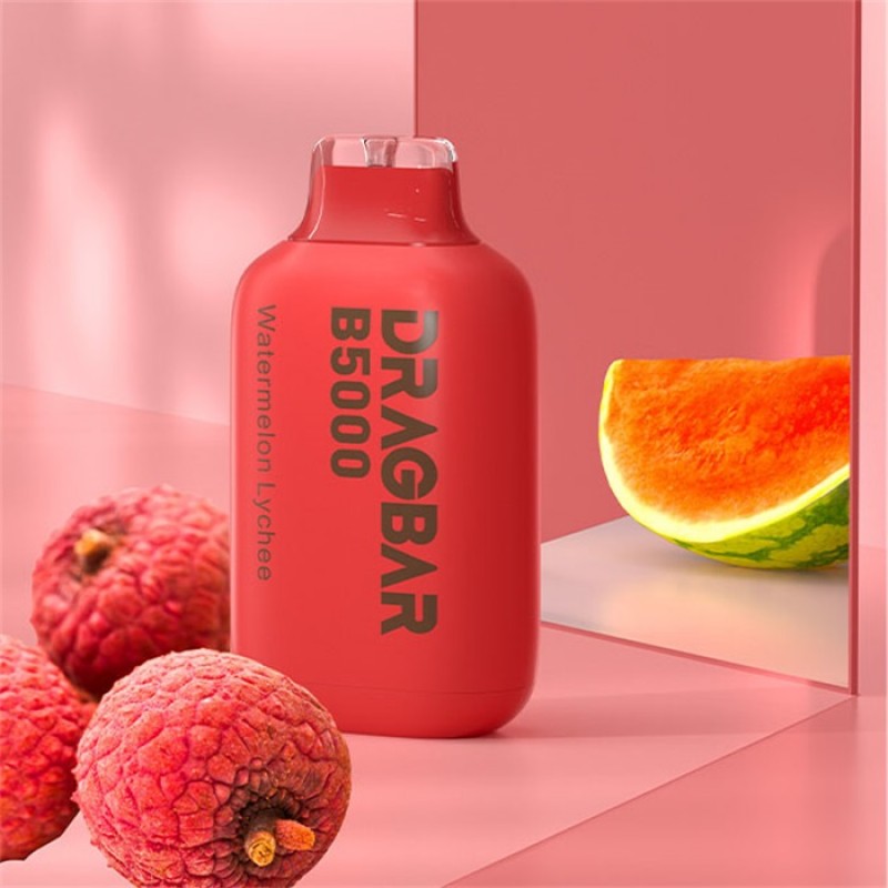 top zovoo dragbar 5000 watermelon lychee