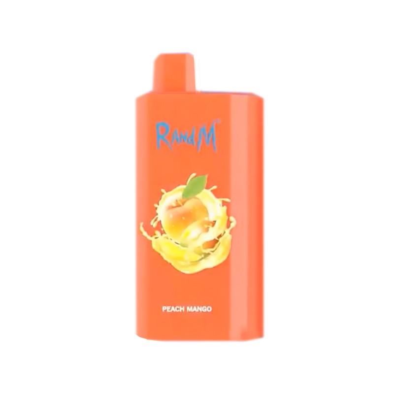 Peach Mango RandM Game Box Vape