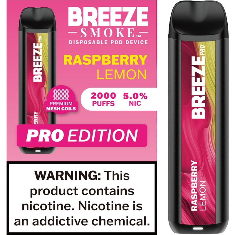 raspberry lemon Breeze Pro Vape