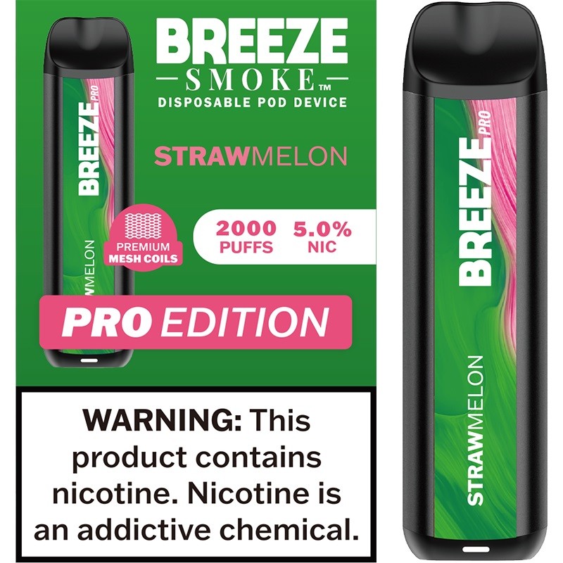 strawmelon Breeze Pro Vape