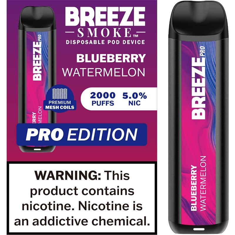 blueberry watermelon Breeze Pro 2000