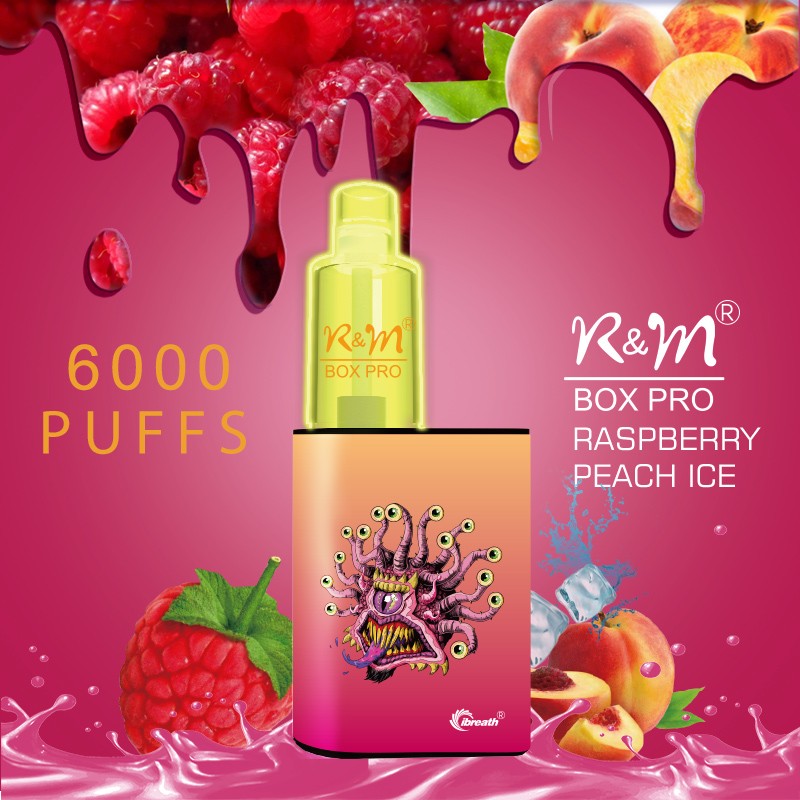 Raspberry Peach Ice R and M Box Pro