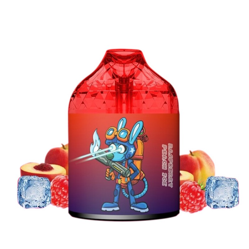 Raspberry Peach Ice R and M Bar