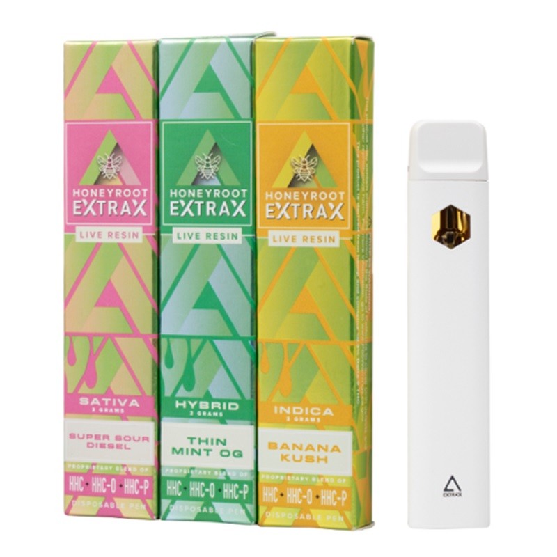 Honeyroot Extrax Live Resin Disposable Vape Kit 2g | Vapesourcing