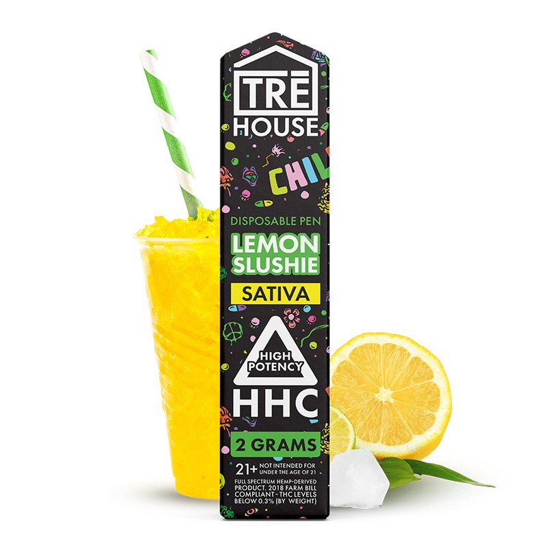 Lemon Slushie (Sativa) Tre House HHC 2G