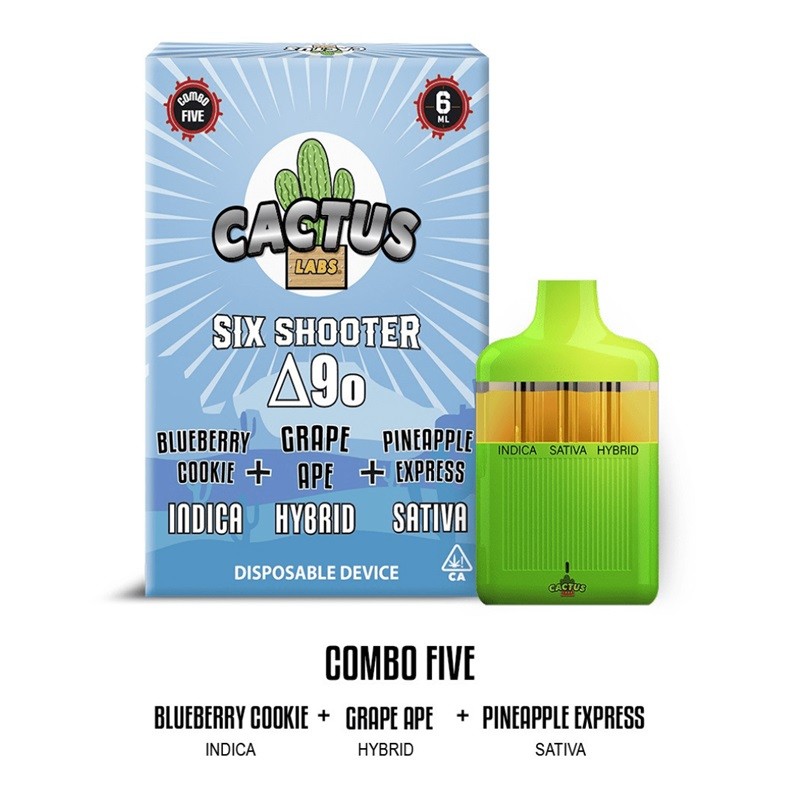 Blueberry Ape Pineapple Cactus Labs Six Shooter