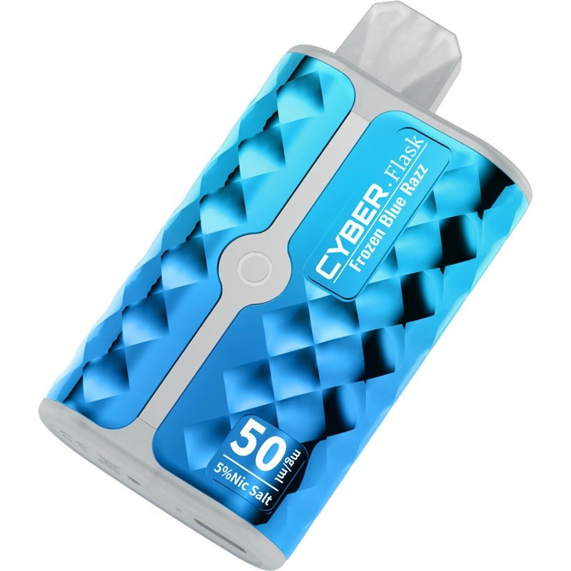 Frozen Blue Razz Limitless Cyber Flask
