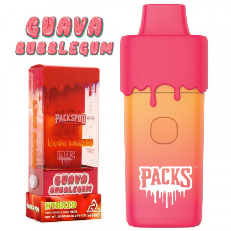 Guava Bubblegum (Hybrid) Packspod Live Resin