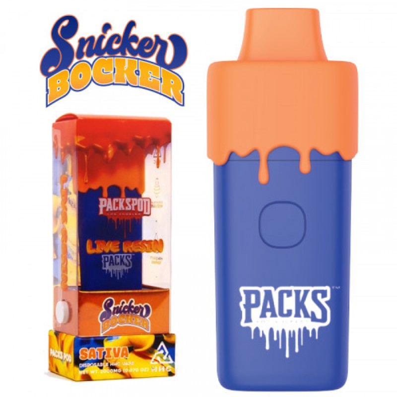 Snicker Bocker (Sativa) Packspod Live Resin