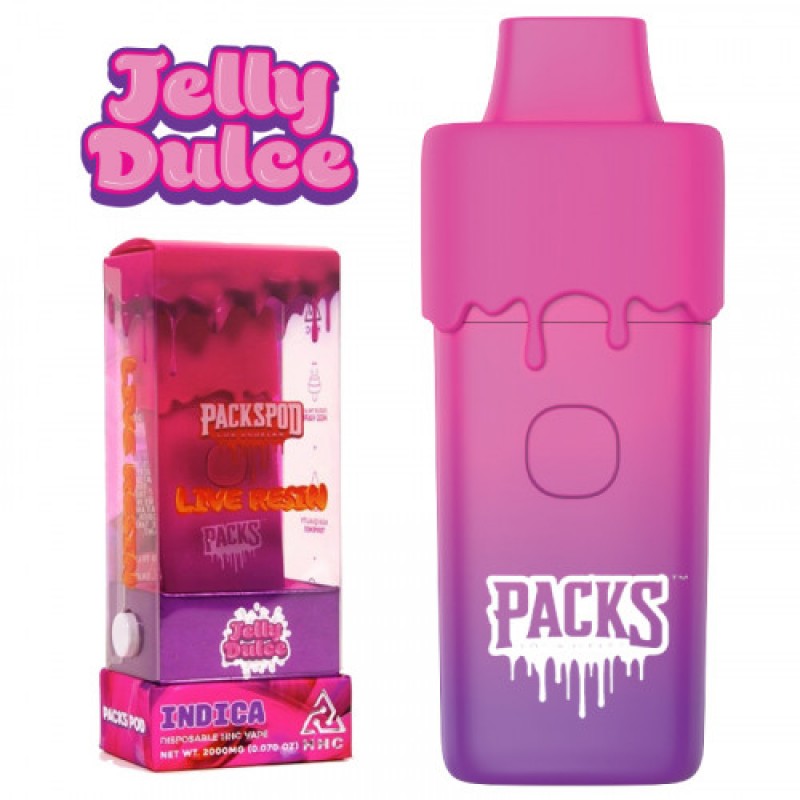 Jelly Dulce (Indica) Packspod Live Resin