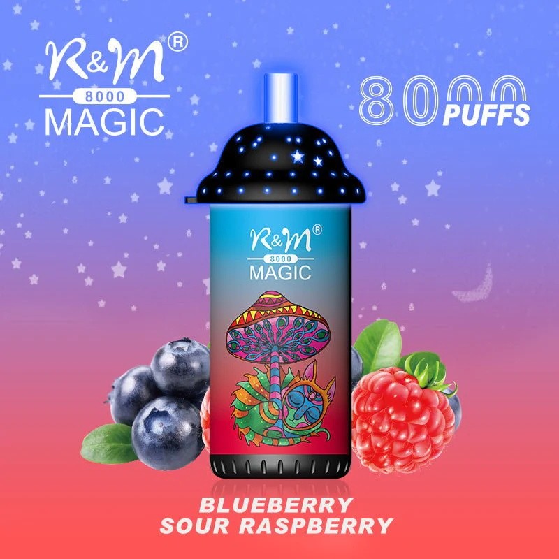Blueberry Sour Raspberry R and M Magic
