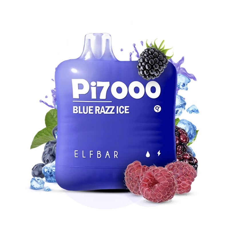 Blue Razz lce(Blue Razz) Elf Bar Pi7000