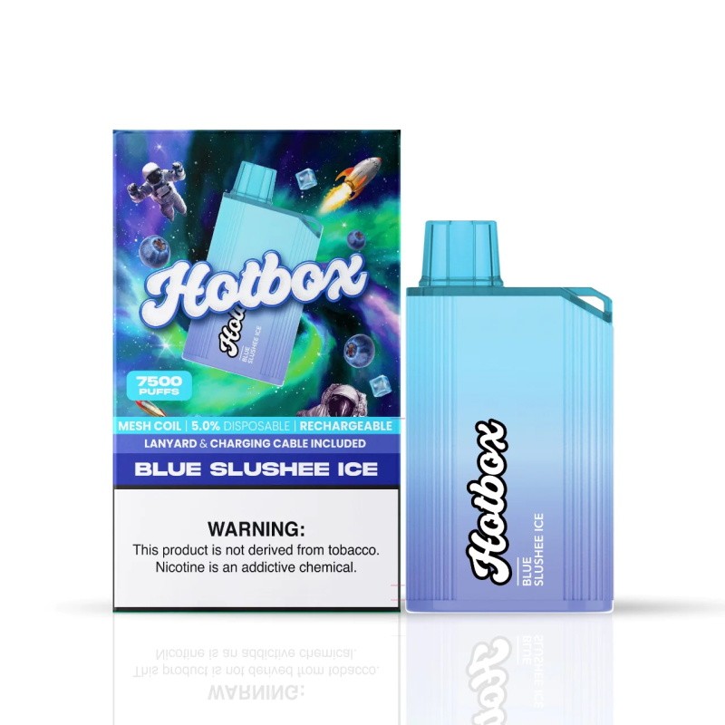 Hotbox 7500b Blue Slushee Ice