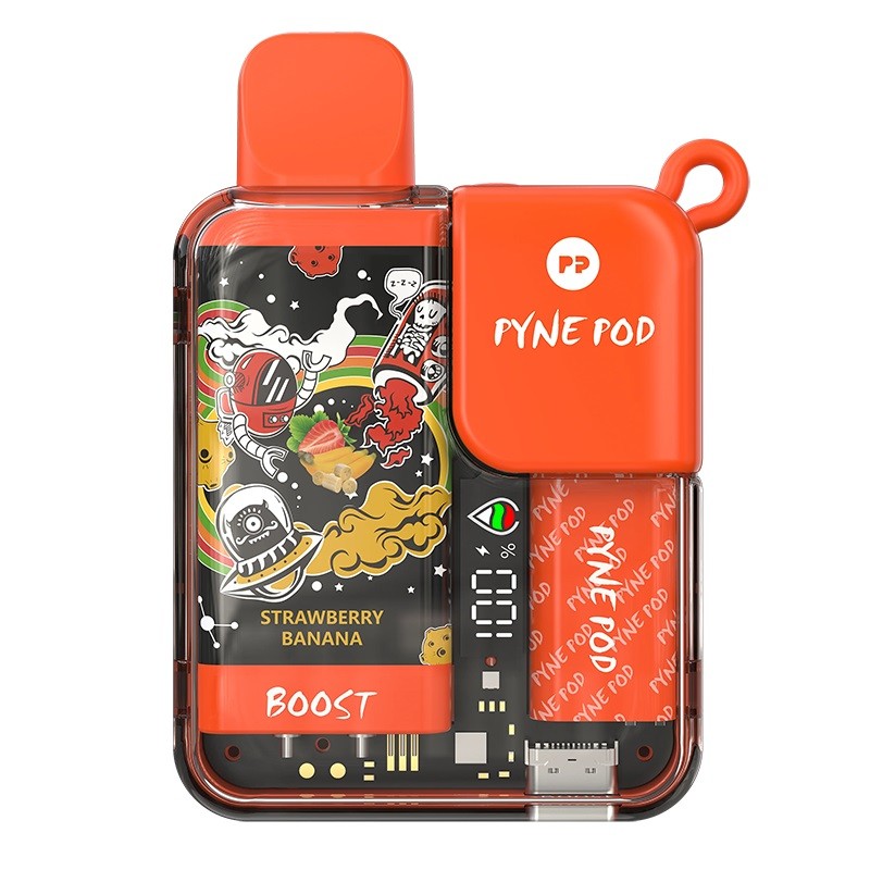 strawberry banana (10-PACK) Pyne Pod Boost 8500