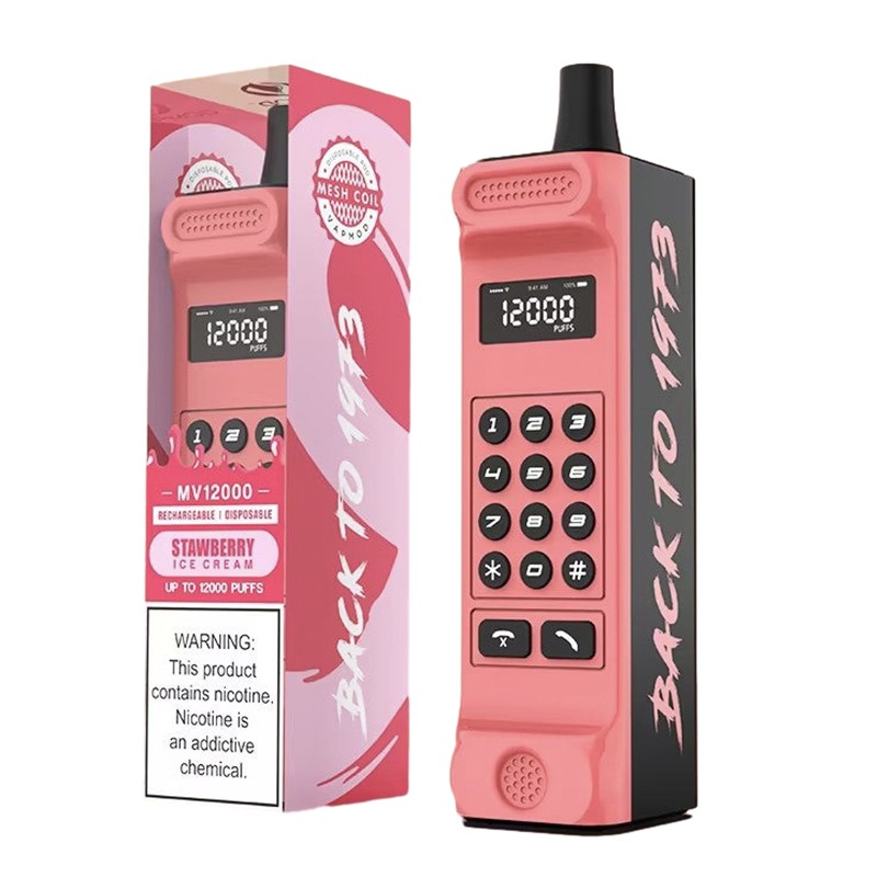 vapmod mv 12000 strawberry ice cream
