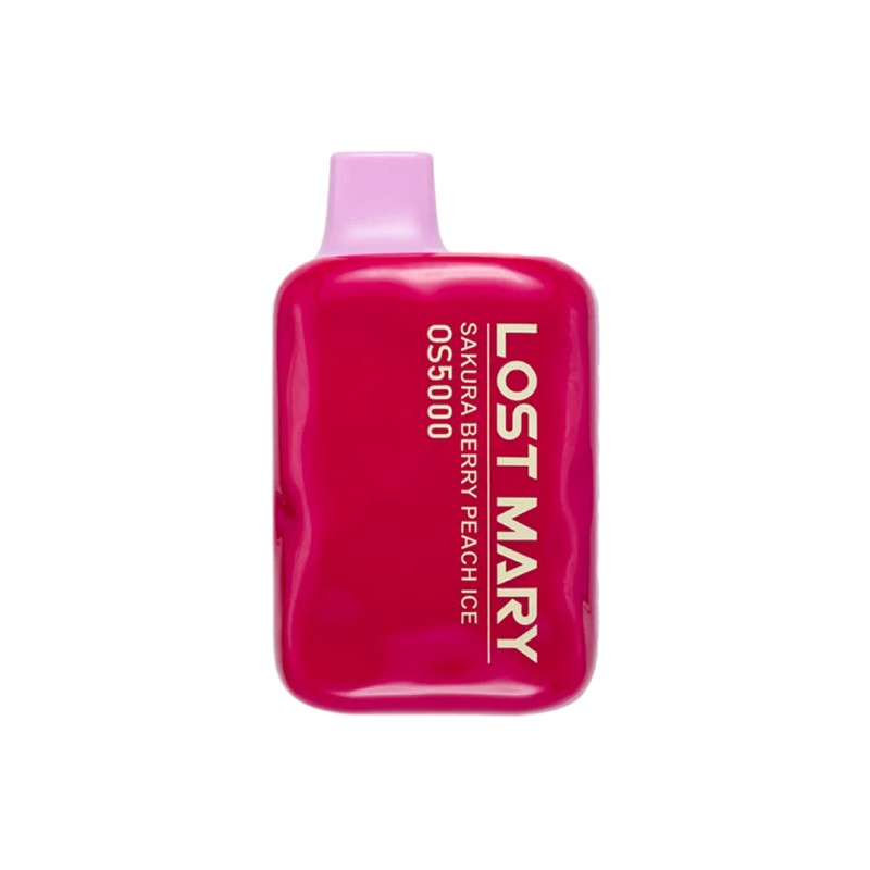 vape lost mary 5000 sakura berry peach ice