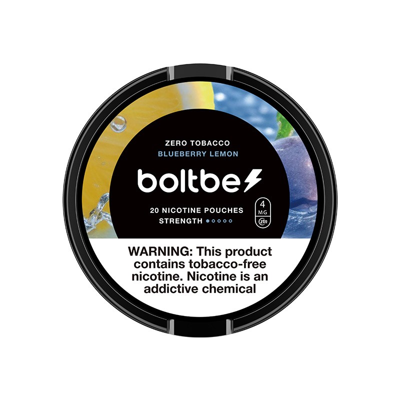 blueberry lemon 4mg Boltbe Nicotine Pouch