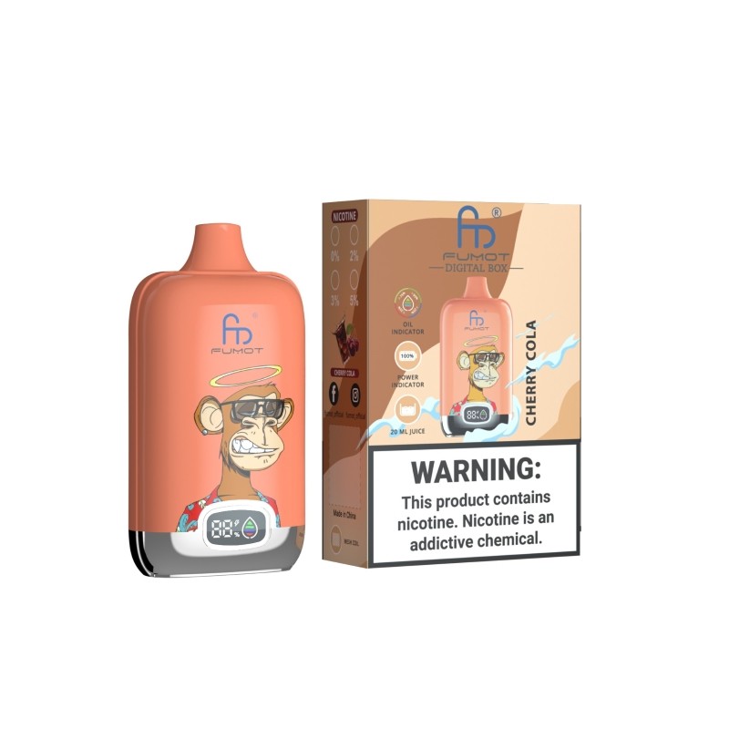 cherry cola (10-PACK) RandM Digital Box 12000