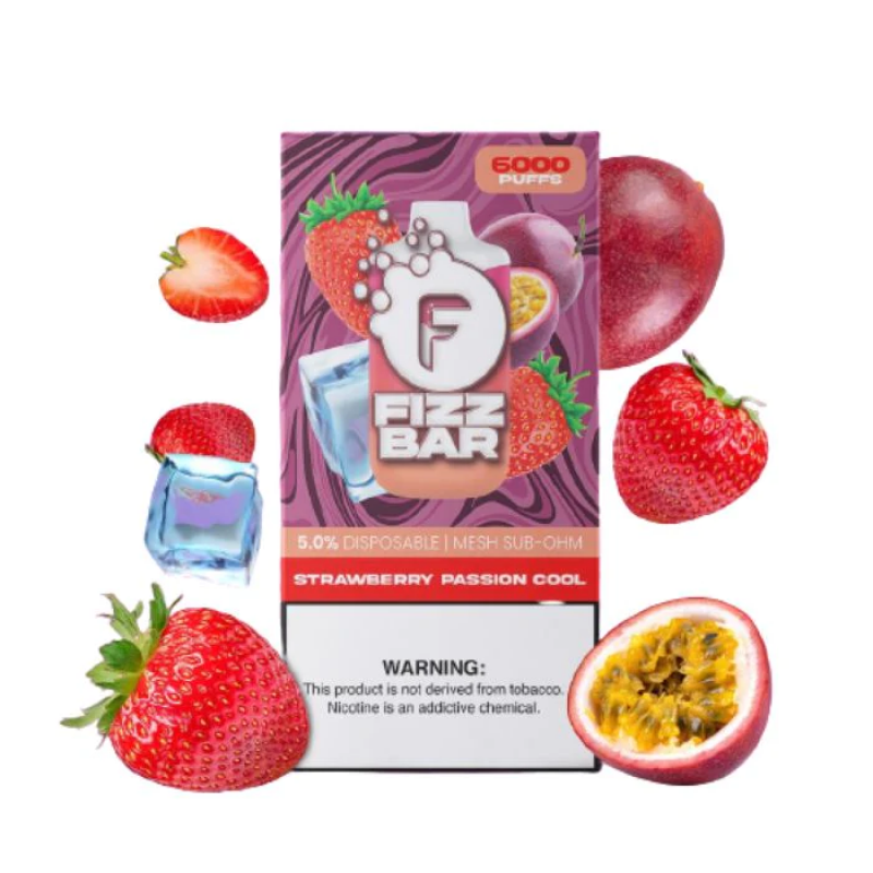 Strawberry Passion Cool FIZZ Bar