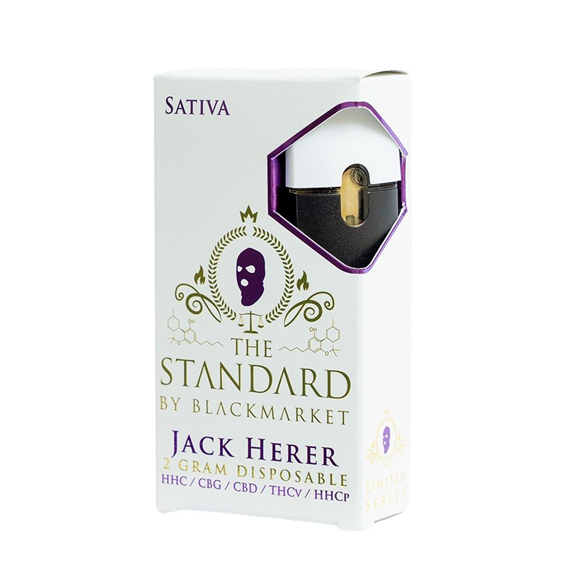 jack herer - sativa The Standard By Black Market HHC Blend