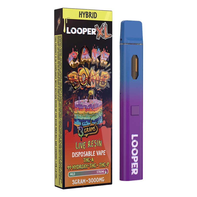 Looper XL Live Resin Disposable Vape Kit 3g Price: $26.89 | Vapesourcing