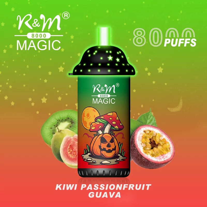 Kiwi Passion Fruit Guava R and M Magic