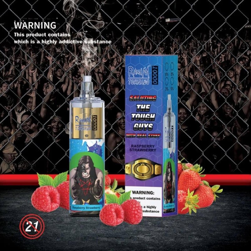 raspberry strawberry r and m tornado 10000