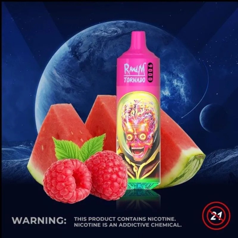 raspberry watermelon R and M Tornado 9000