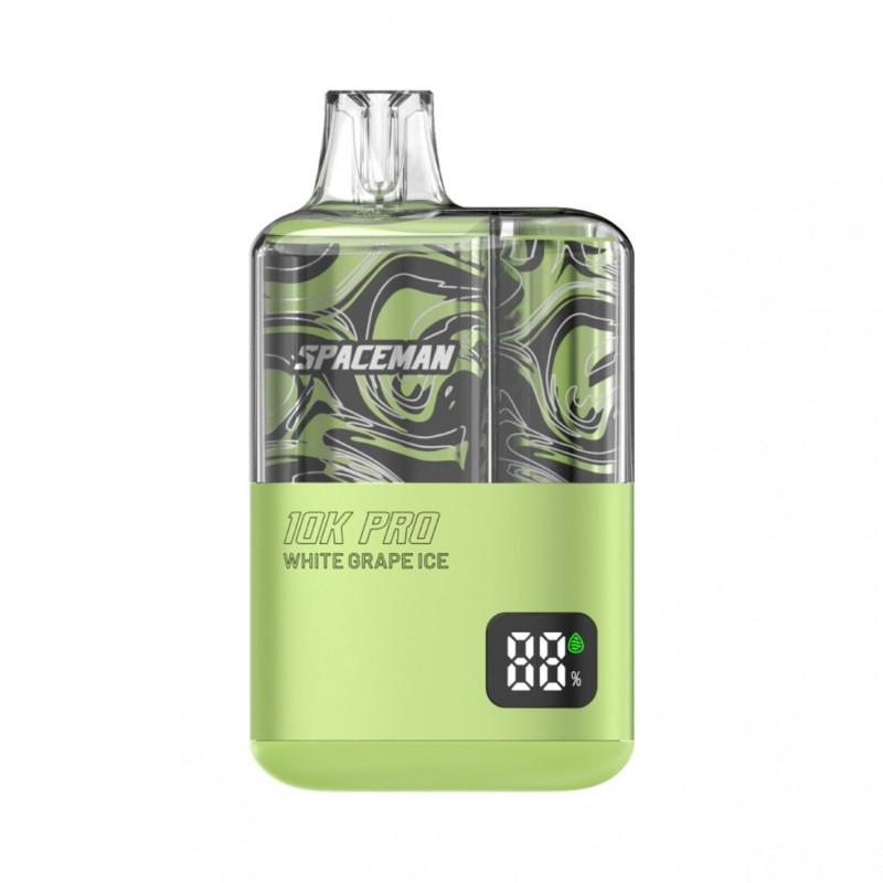 white grape ice Spaceman 10K Pro