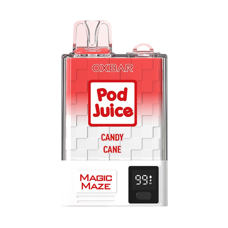 candy cane OXBAR X Pod Juice Magic Maze Pro
