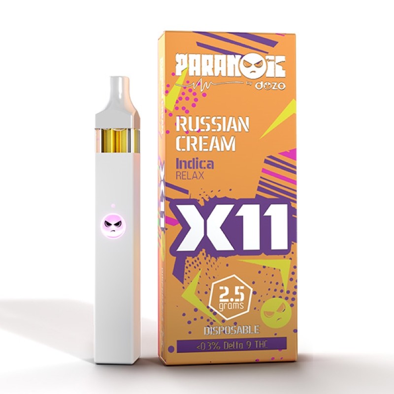 Russian Cream-Indica Dozo Paranoic X11