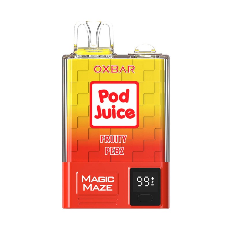 fruity pebz OXBAR X Pod Juice Magic Maze Pro