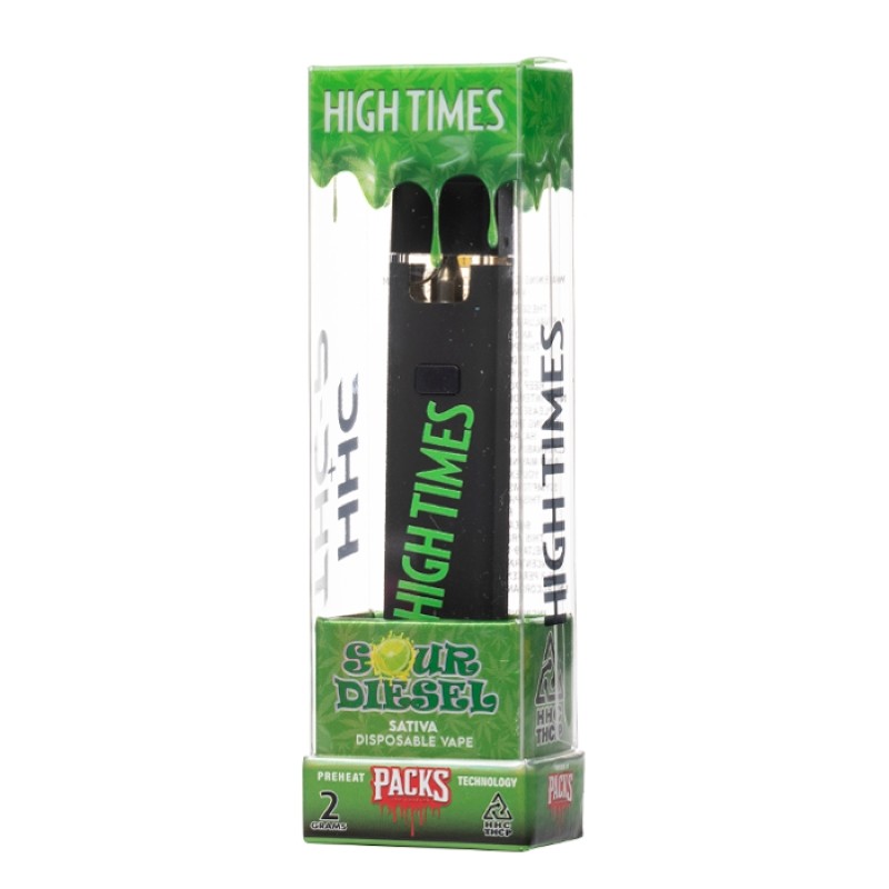 sour diesel Packwoods X High Times HHC + THC-P