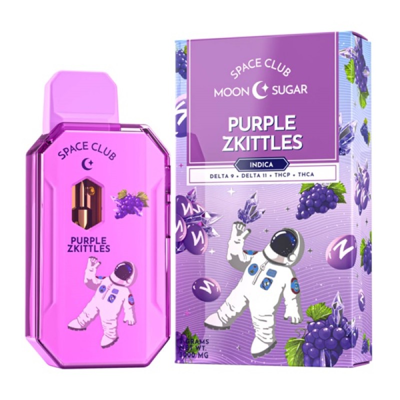 Purple Zkittles Space Club Moon Sugar