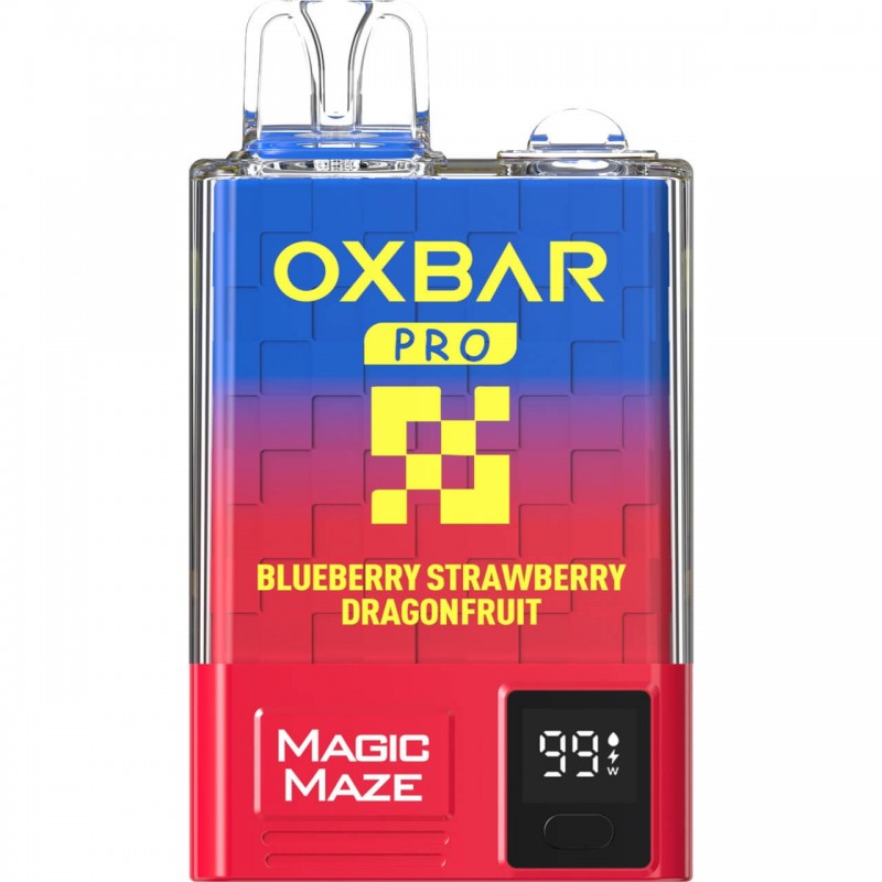 blueberry strawberry dragonfruit OXBAR Magic Maze Pro 10K