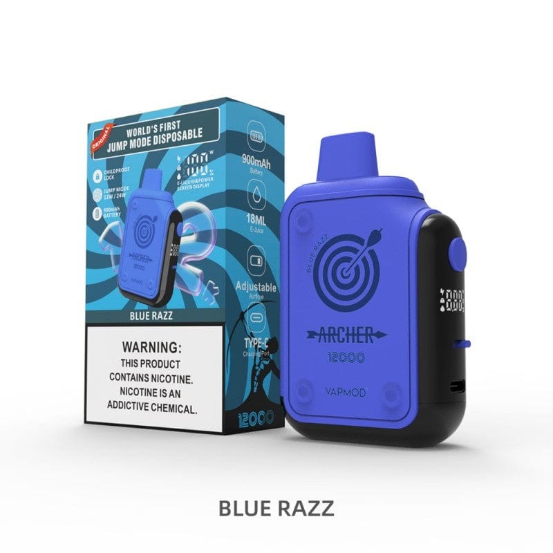 blue razz VapMod Archer 12000