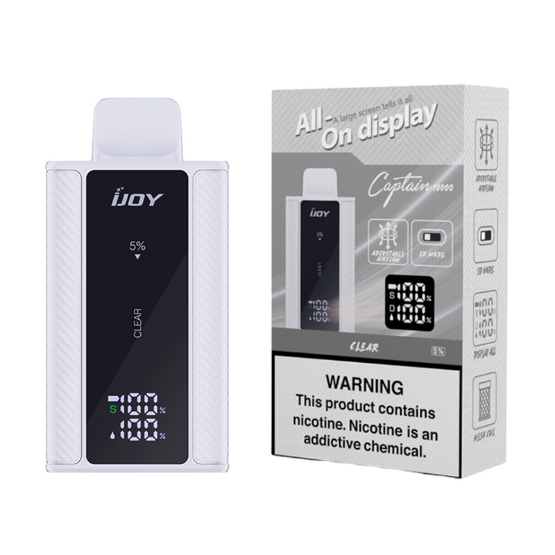 clear IJOY Captain 10000