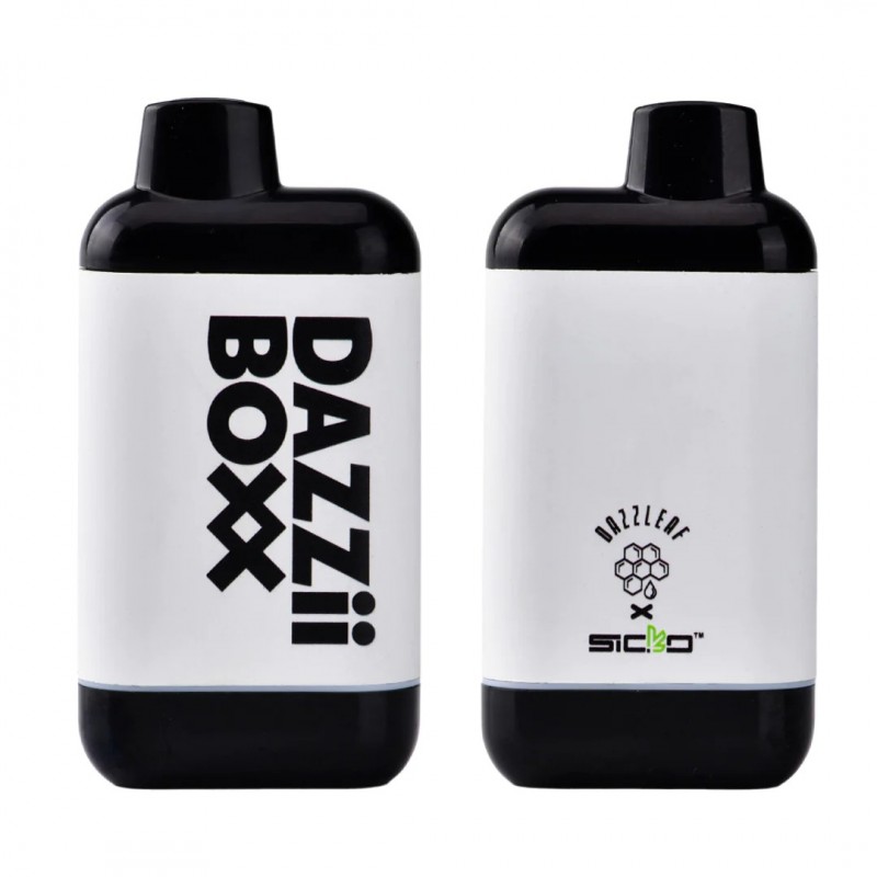 white and black Dazzleaf X Sicko DAZZii BOXX