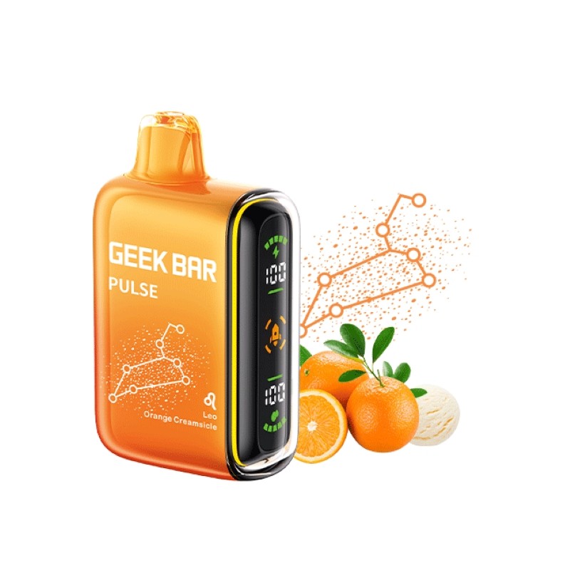 Leo Orange Creamsicle Geek Bar Pulse 15000