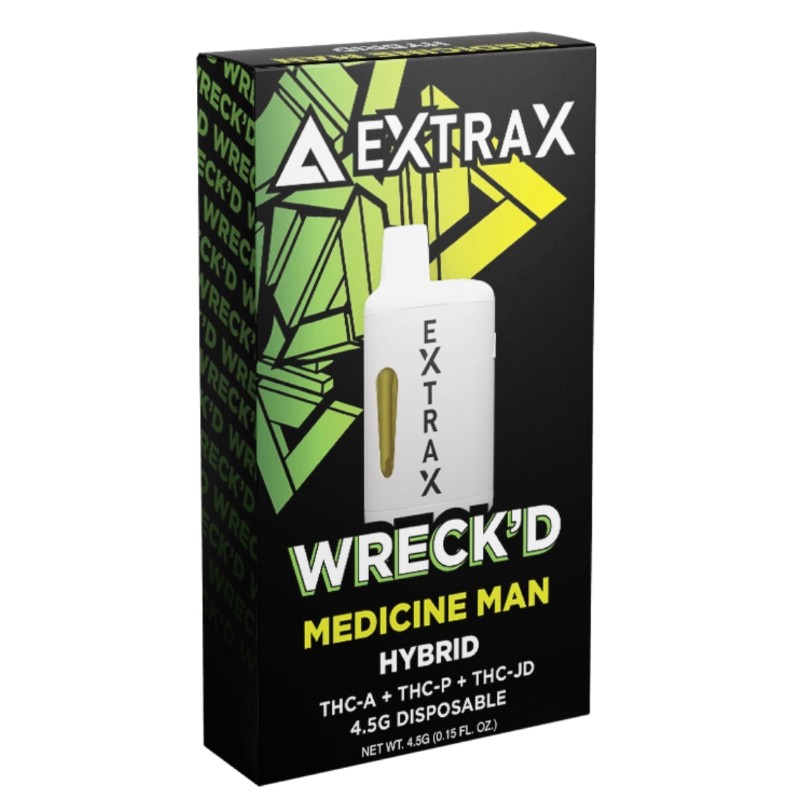 medicine man Delta Extrax Wreckd THC-A