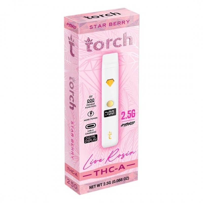 star berry Torch Live Rosin THC-A